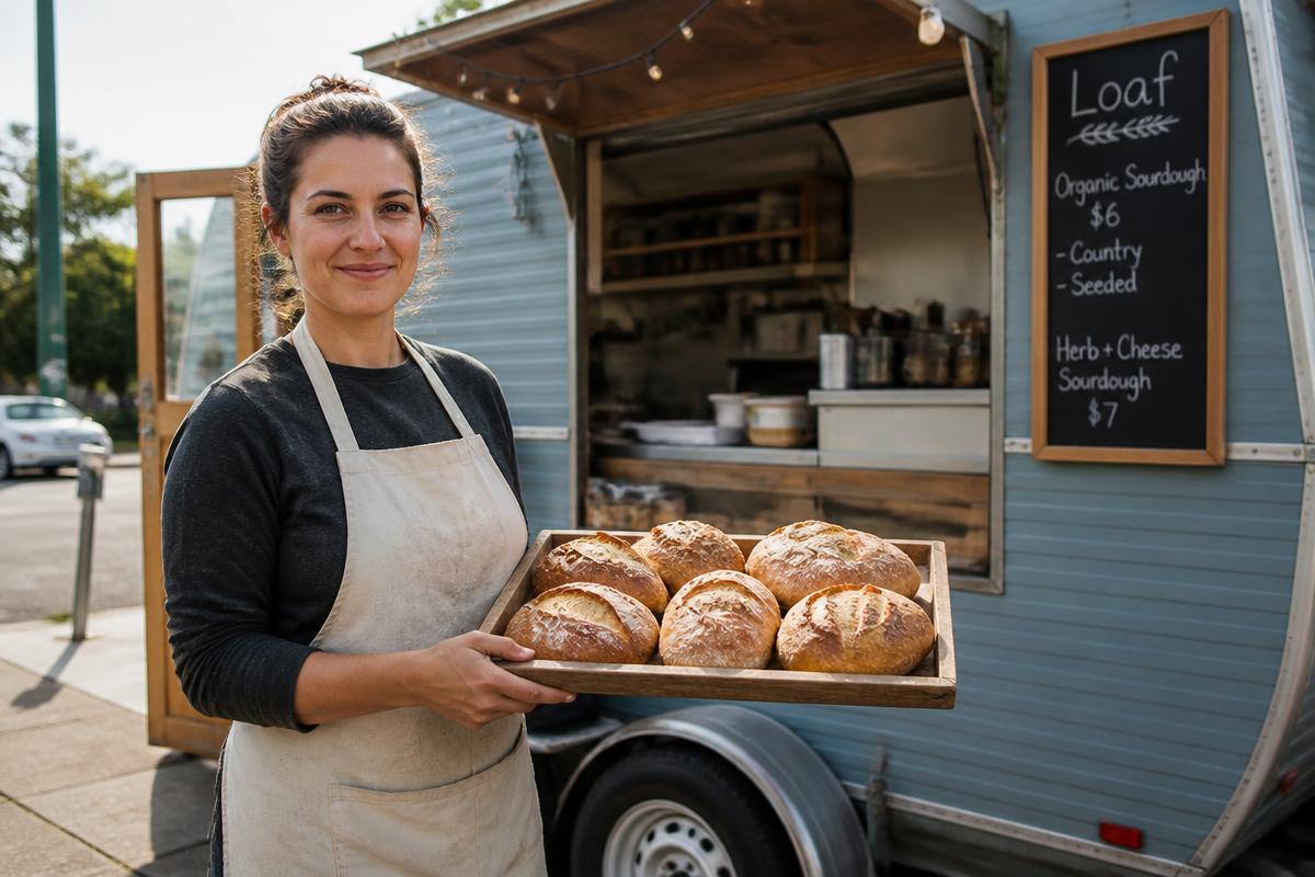 Launch Leah's mobile bakery